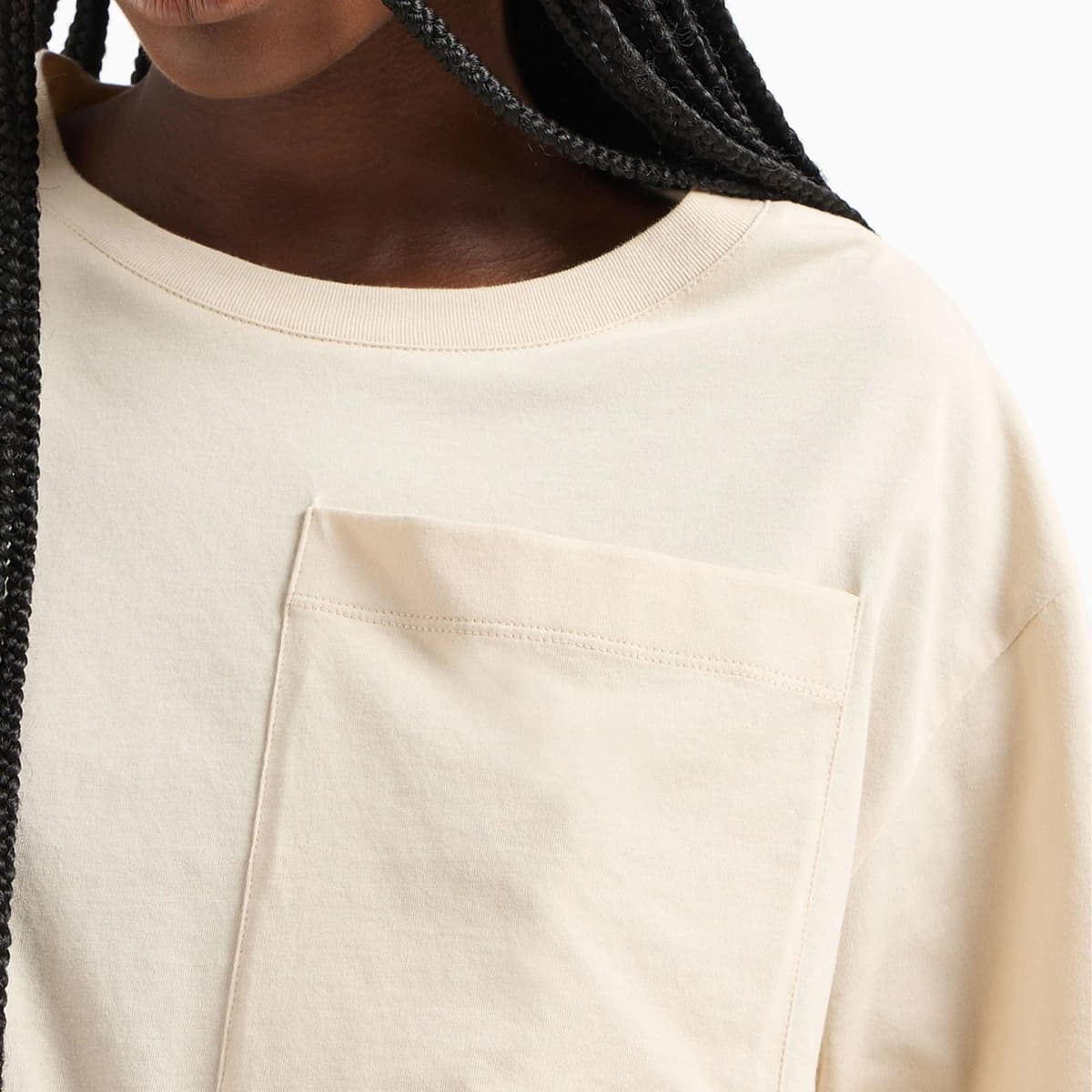 ARMANI EXCHANGE SS24 Qadın T-Shirt Ərik Rəngi 6