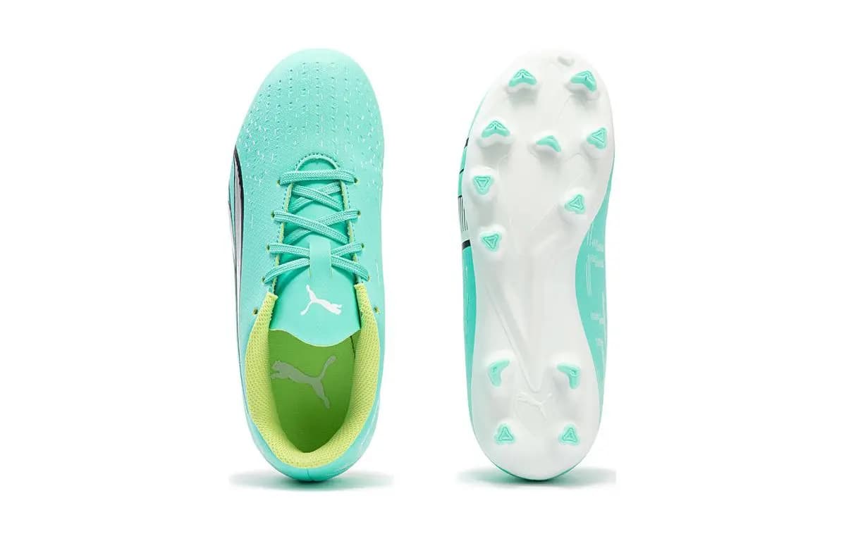 PUMA Ultra Play FG/AG JR Uşaq Futbol Ayaqqabısı Nanə Yaşılı 5