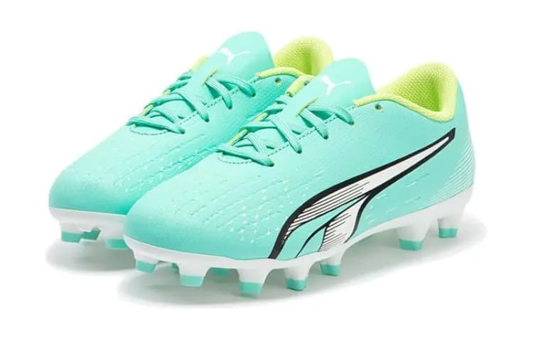 PUMA Ultra Play FG/AG JR Uşaq Futbol Ayaqqabısı Nanə Yaşılı 3