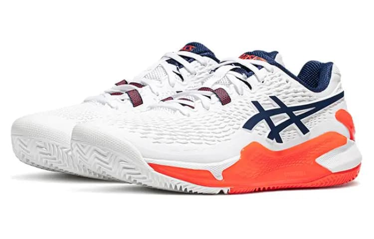 Asics Gel Resolution 9 Clay Ağ/Mavi 2