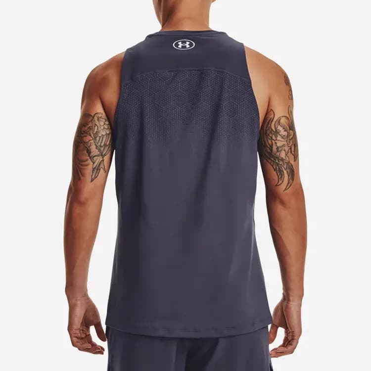 Under Armour Project Rock Kişi Maykası Boz 4