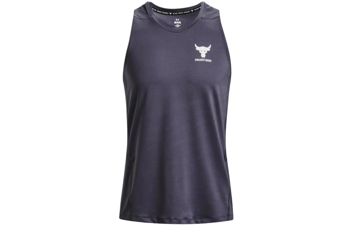 Under Armour Project Rock Kişi Maykası Boz