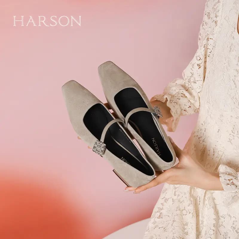 HARSON Mary Jane Shoes Women's 5