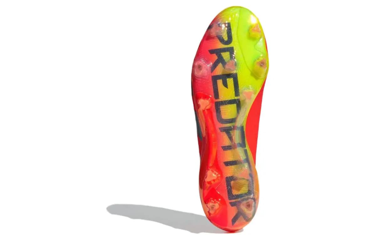 Adidas Predator Elite Fg Qırmızı/Qara/Sarı 6