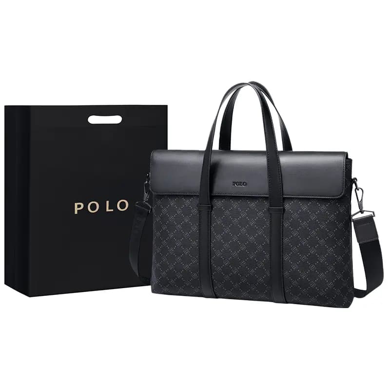 POLO Kişi Çantası Qara 8