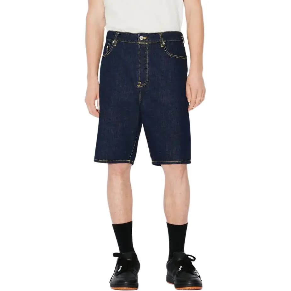 KENZO Creations Slim Fit BaraDenim Shorts 4