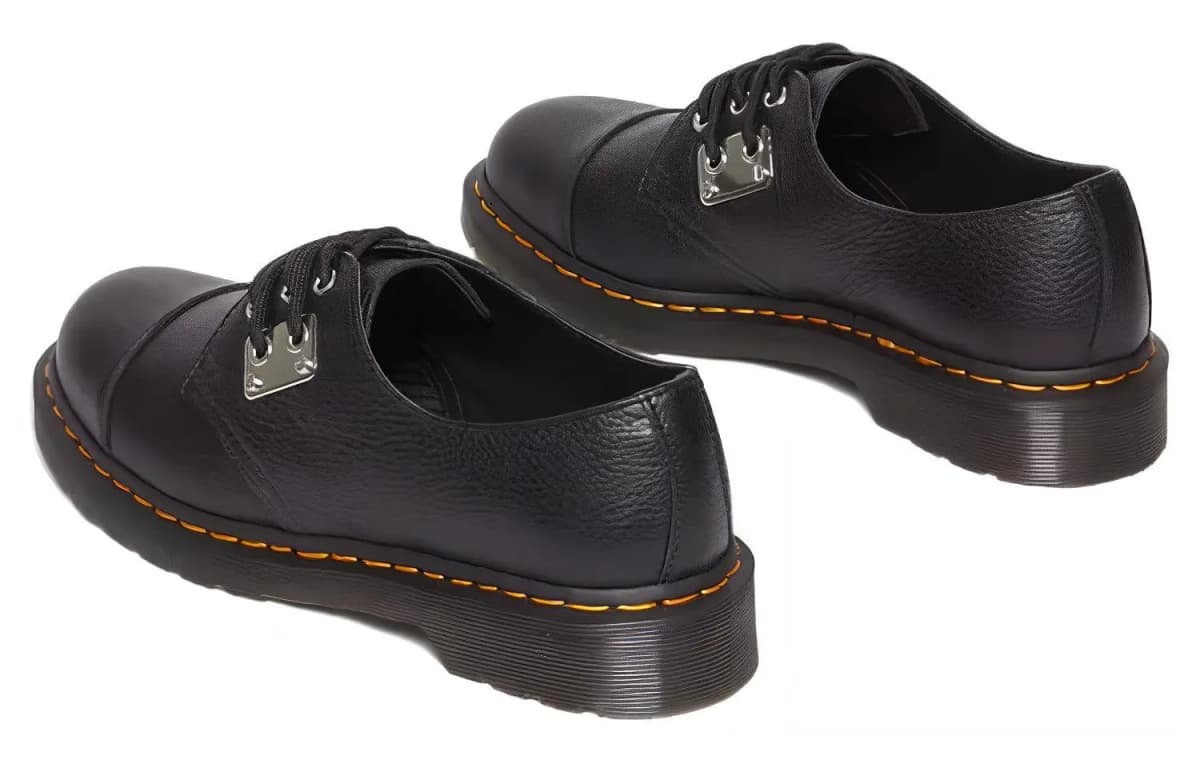Dr.Martens 1461 Toe Plate Dəri Ayaqqabı Qara 4