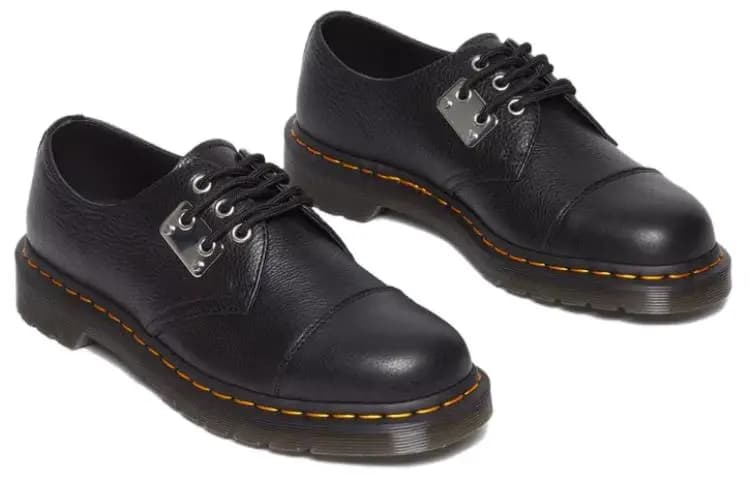 Dr.Martens 1461 Toe Plate Dəri Ayaqqabı Qara 3