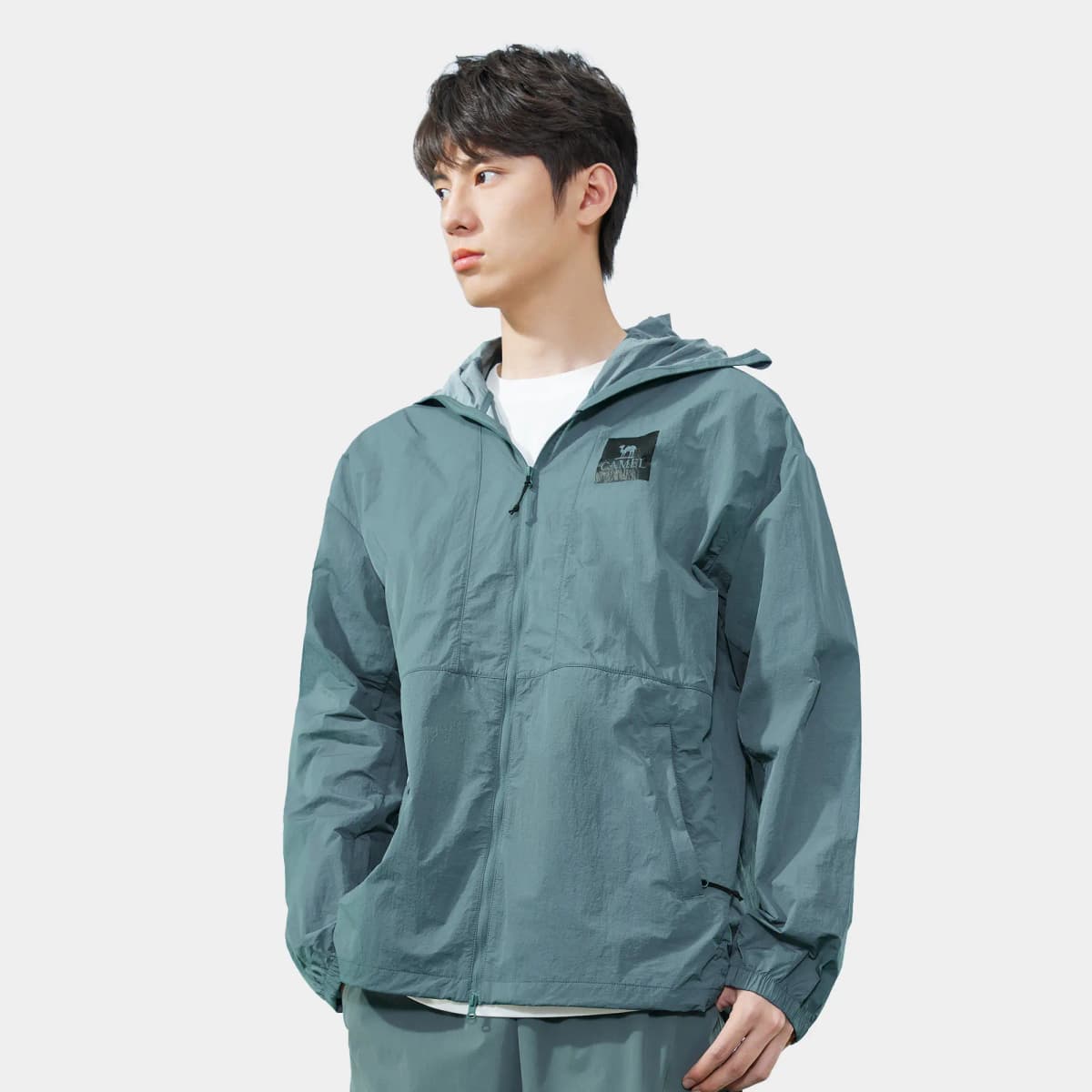CAMEL Shadow Series Bamboo Shadow Cool Tone Skin Lightweight Breathable Loose Versatile Mountain Style UPF50+ Sun Protection Jacket Unisex