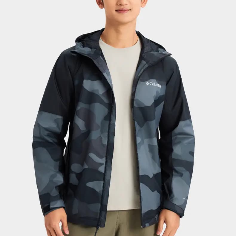 Columbia Windbreaker Gödəkçə Kişi Qara 5