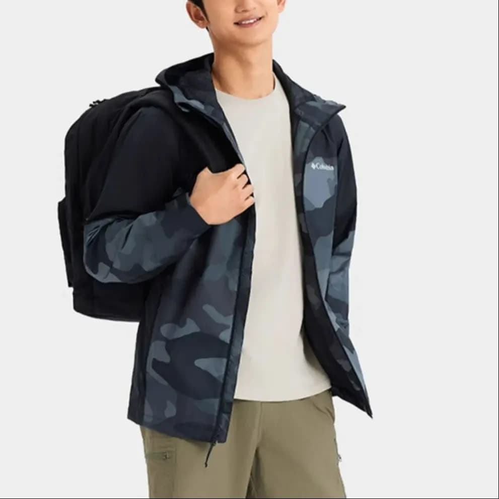 Columbia Windbreaker Gödəkçə Kişi Qara 6
