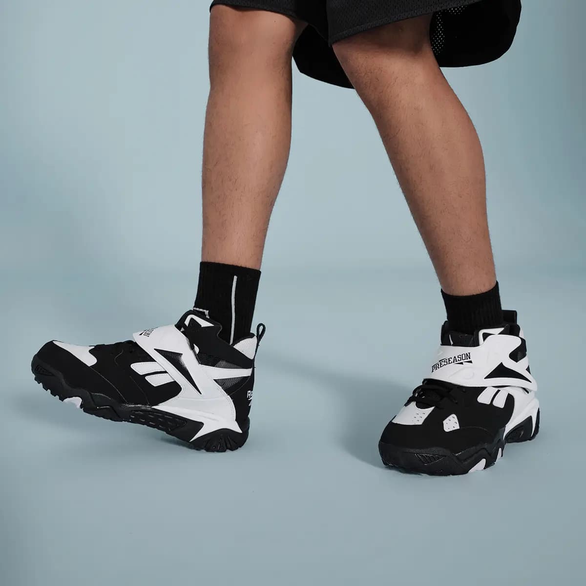 Reebok Preseason 94 Mid Qara/Ağ 7