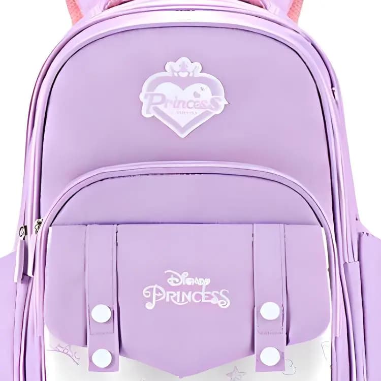 Disney Məktəbli Bel Çantası Orta Çəhrayı/Yaşıl/Bənövşəyi 3