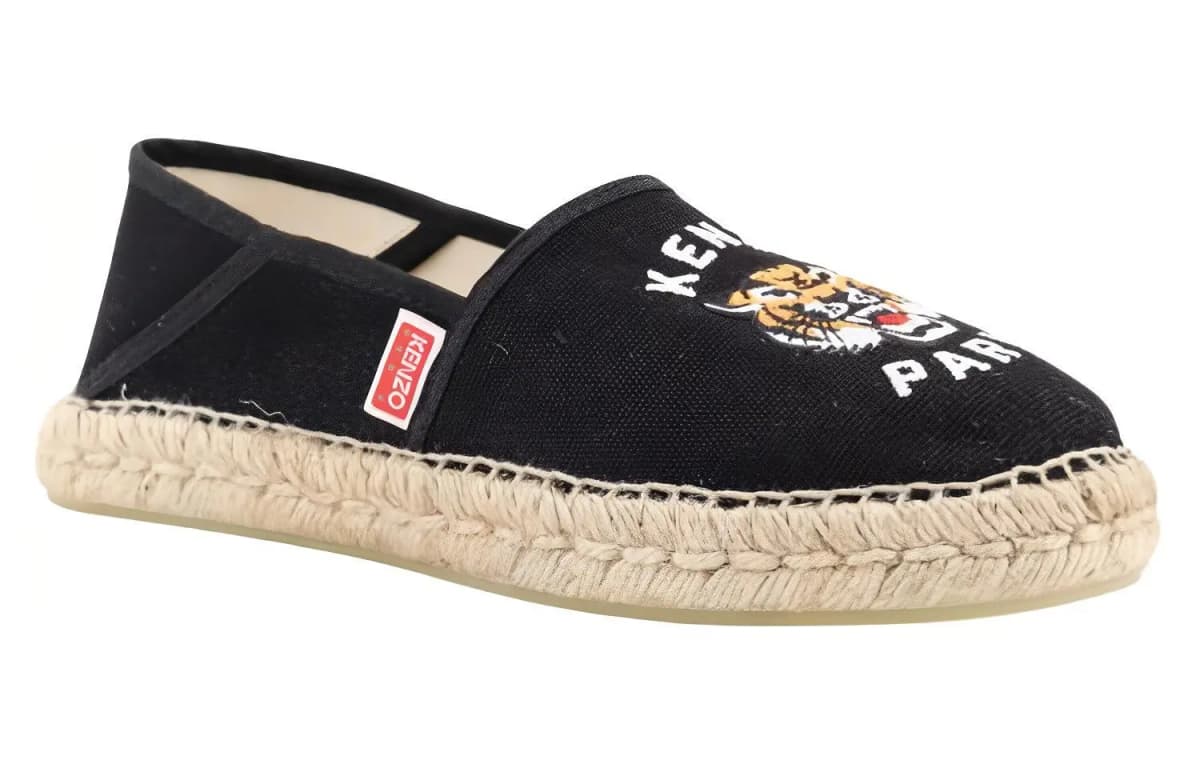 KENZO Tiger Logo-embroidered Espadrilles 2