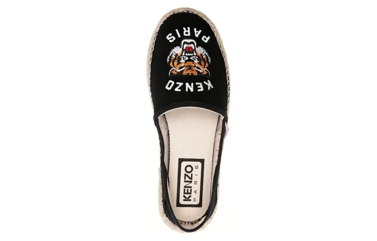 KENZO Tiger Logo-embroidered Espadrilles 3