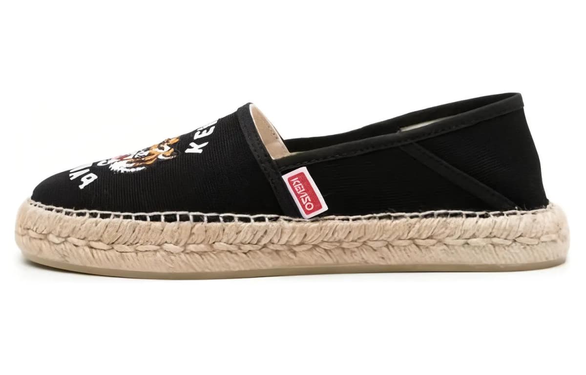 KENZO Tiger Logo-embroidered Espadrilles