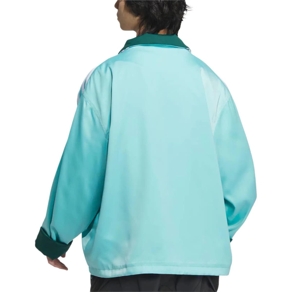 adidas originals SS24 Chinese Style Button-Stripe Jacket Mint Green 5