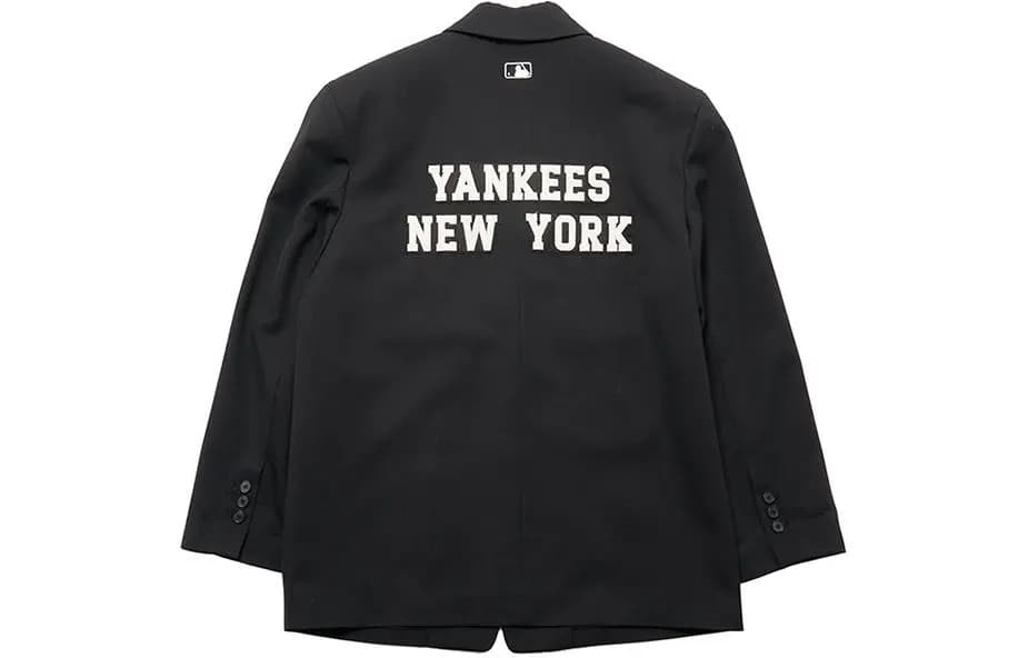 MLB SS24 New York Yankees Kostyumu Unisex Qara 2
