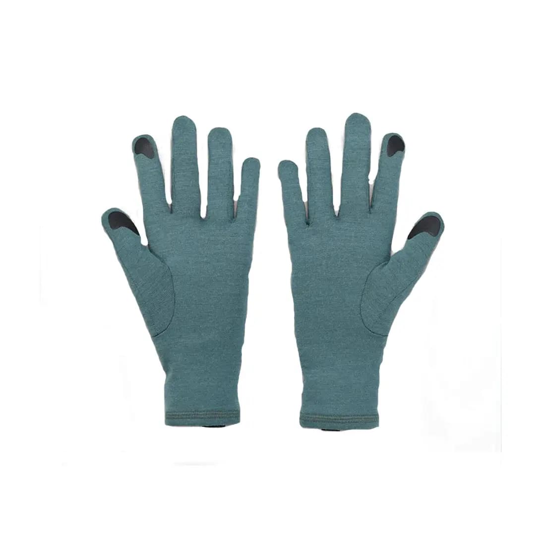 Arcteryx Merino Wool Elastane Sports Gloves Unisex Gray/Blue 2
