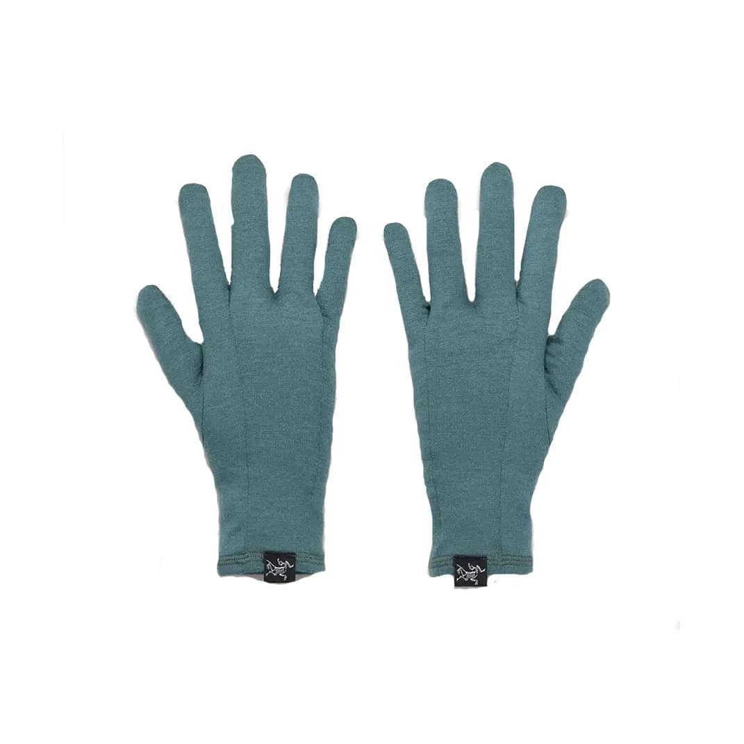 Arcteryx Merino Wool Elastane Sports Gloves Unisex Gray/Blue 3