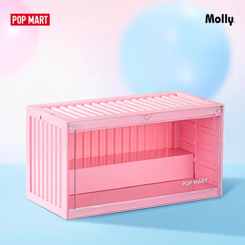 POP MART Instant Superpower Collection Şəffaf Vitrin 2
