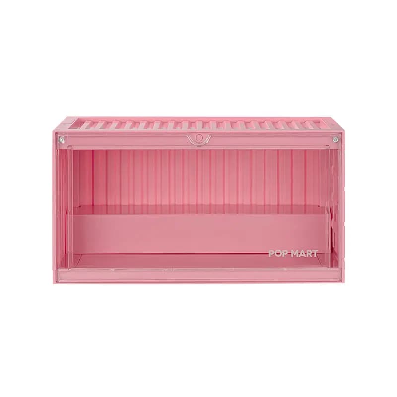 POP MART Instant Superpower Collection Şəffaf Vitrin
