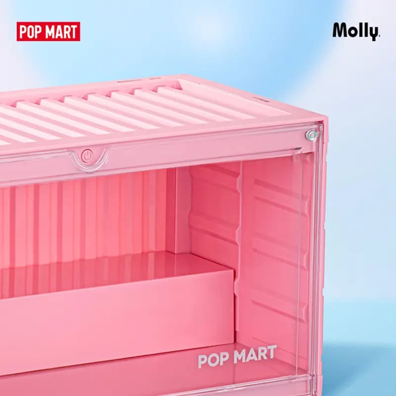 POP MART Instant Superpower Collection Şəffaf Vitrin 3