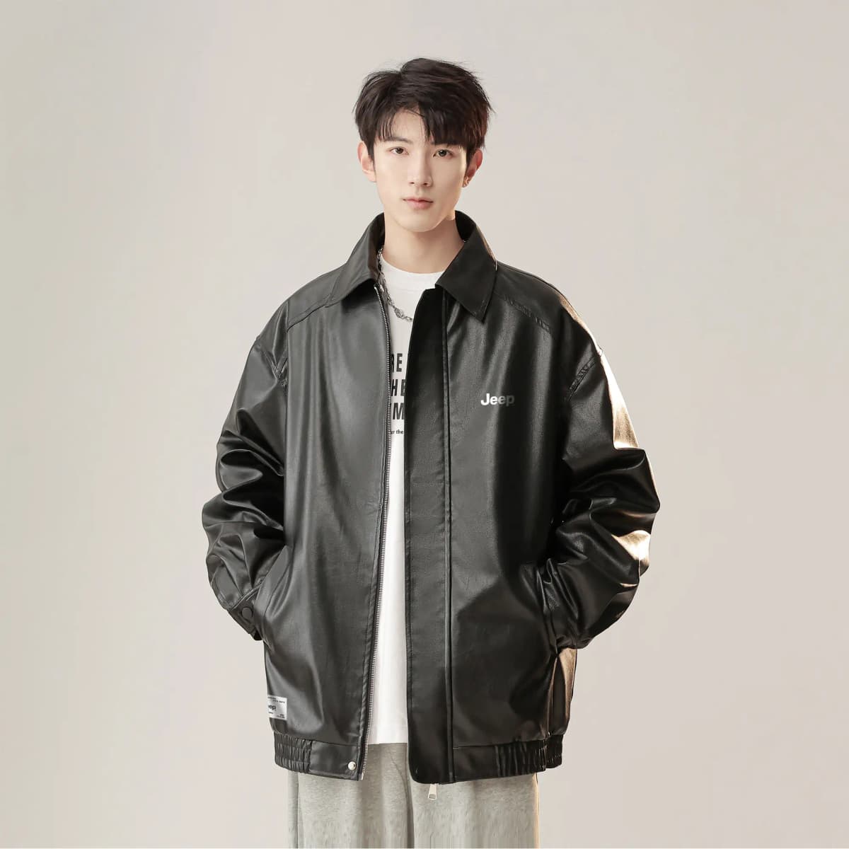 Jeep Leather Jackets Unisex 3