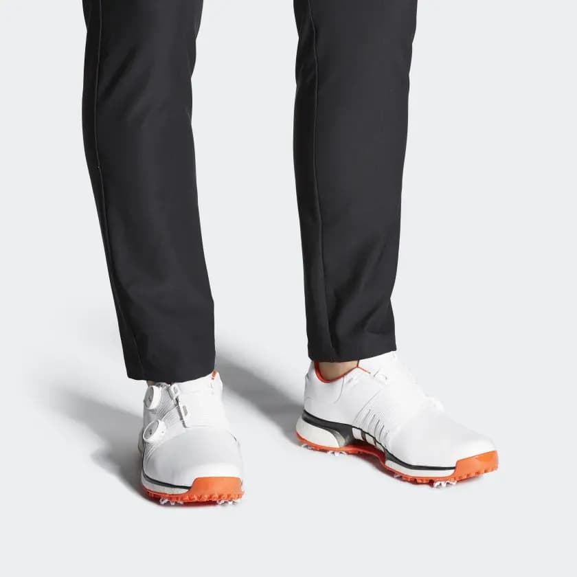 Adidas Tour360 Xt Twin Boa 'White Orange' 6
