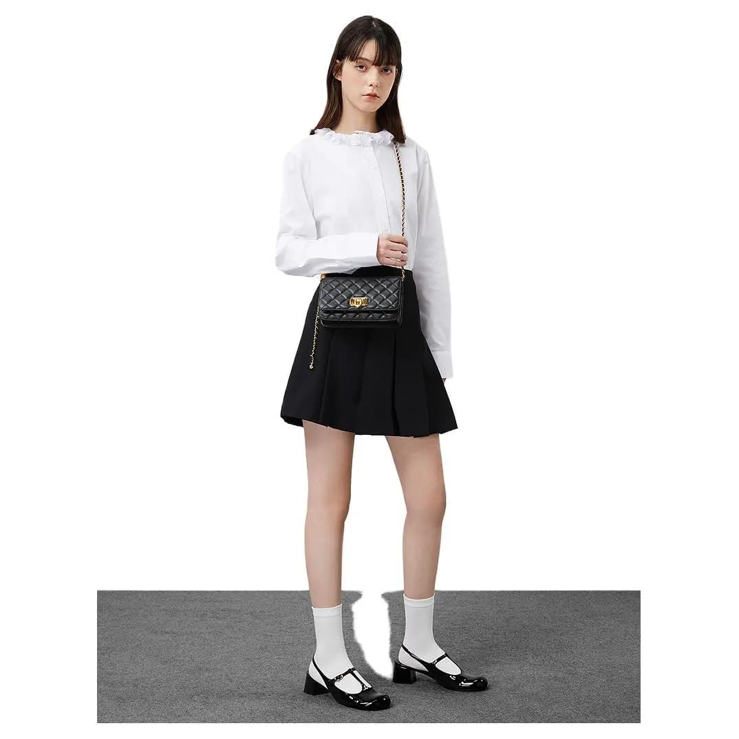 CHARLES&KEITH Small CK Mary Jane Qadın Sandalet 4.6sm Çoxrəngli 8