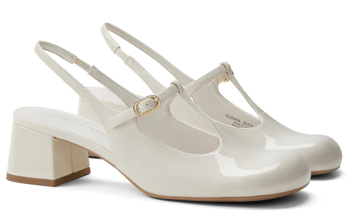 CHARLES&KEITH Small CK Mary Jane Qadın Sandalet 4.6sm Çoxrəngli 2