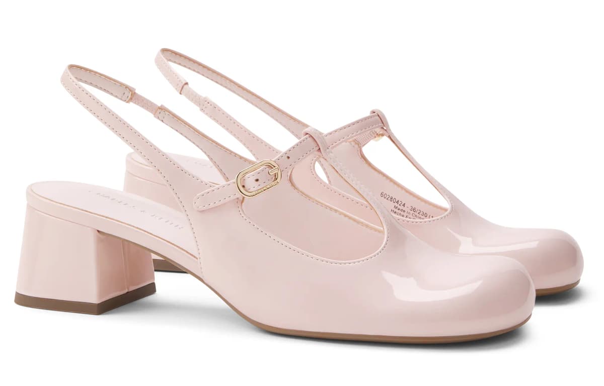 CHARLES&KEITH Small CK Mary Jane Qadın Sandalet 4.6sm Çoxrəngli 10