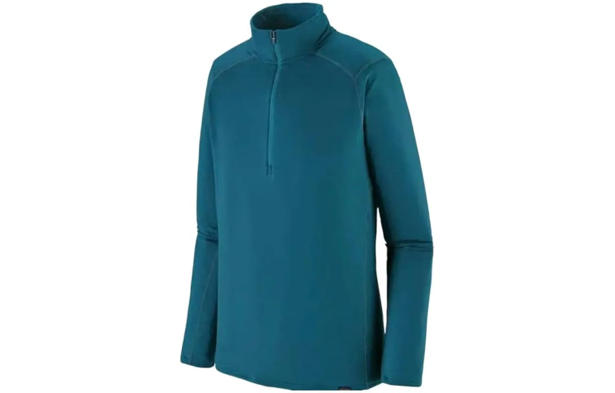 Patagonia Cap TW Zip Termal Köynək Kişi 7