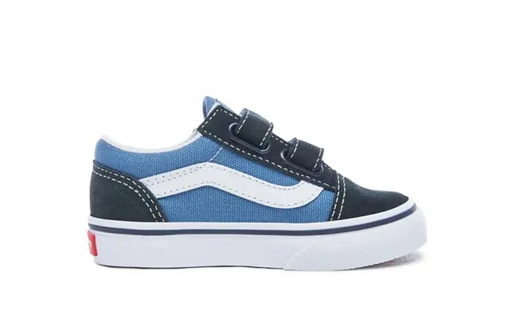 Vans Old Skool V Körpə Ayaqqabısı 'Navy' 2