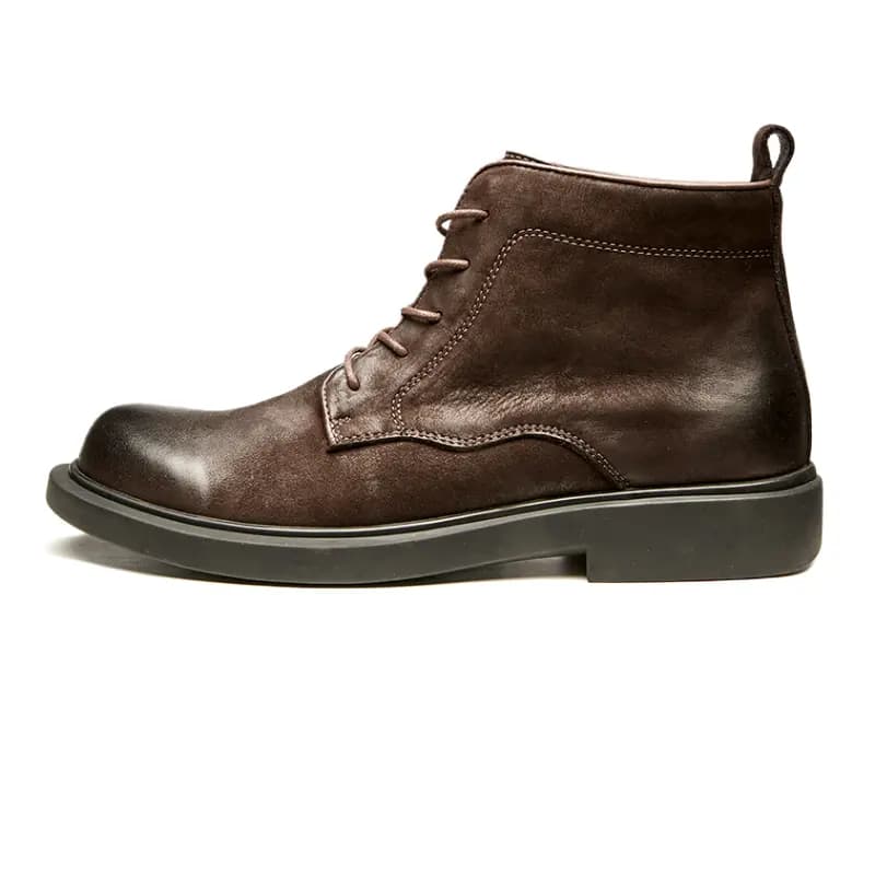 Brounvanm Ankle Boots Men Brown
