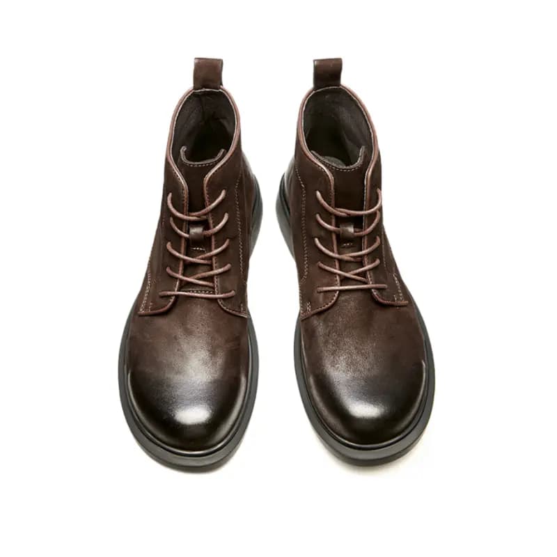 Brounvanm Ankle Boots Men Brown 6