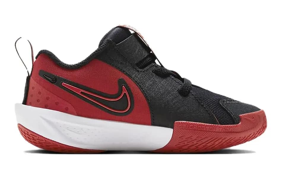 Nike Air Zoom G.T. Cut 3 Uşaq Basketbol Ayaqqabısı Qırmızı/Qara 2