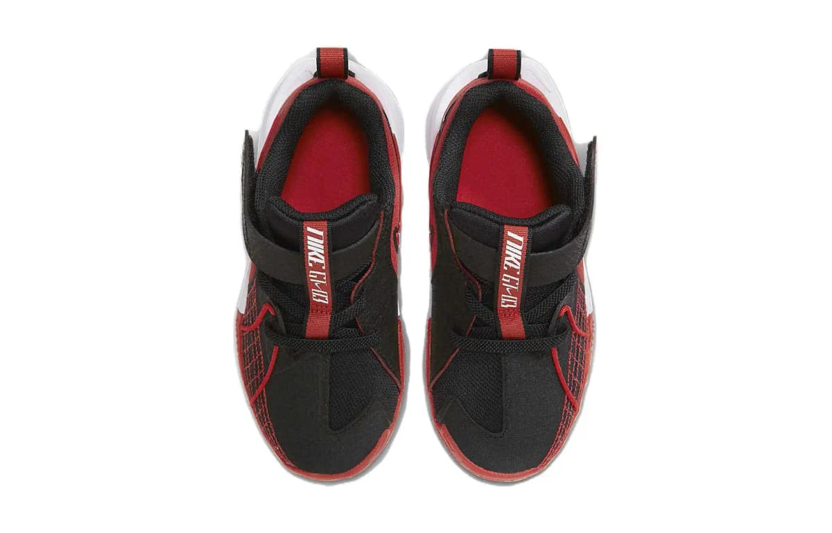 Nike Air Zoom G.T. Cut 3 Uşaq Basketbol Ayaqqabısı Qırmızı/Qara 4