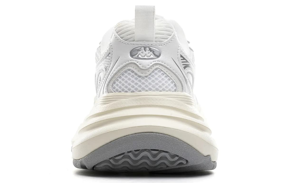 Kappa Low-Top Chunky Sneakers Women's White Silver 5