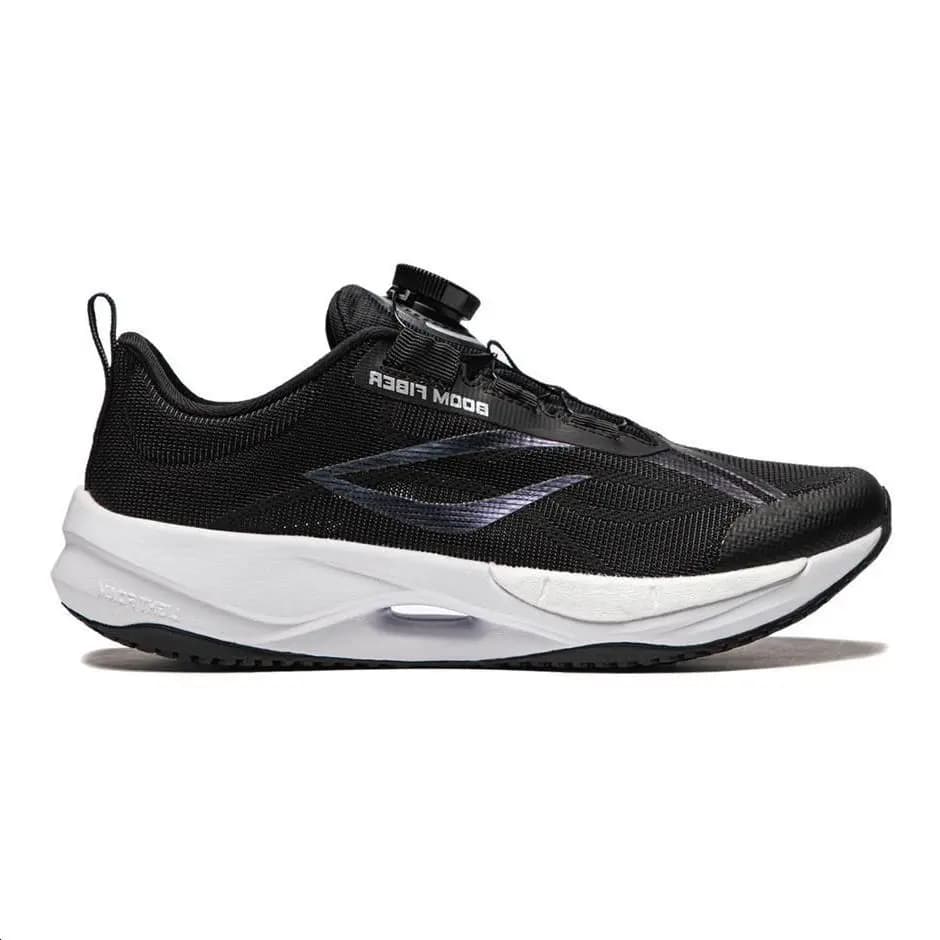 LINING YOUNG Super Light 21 Cushioning Wear Resistant Low Top Kids' Running Shoes Black White Teenagers 2