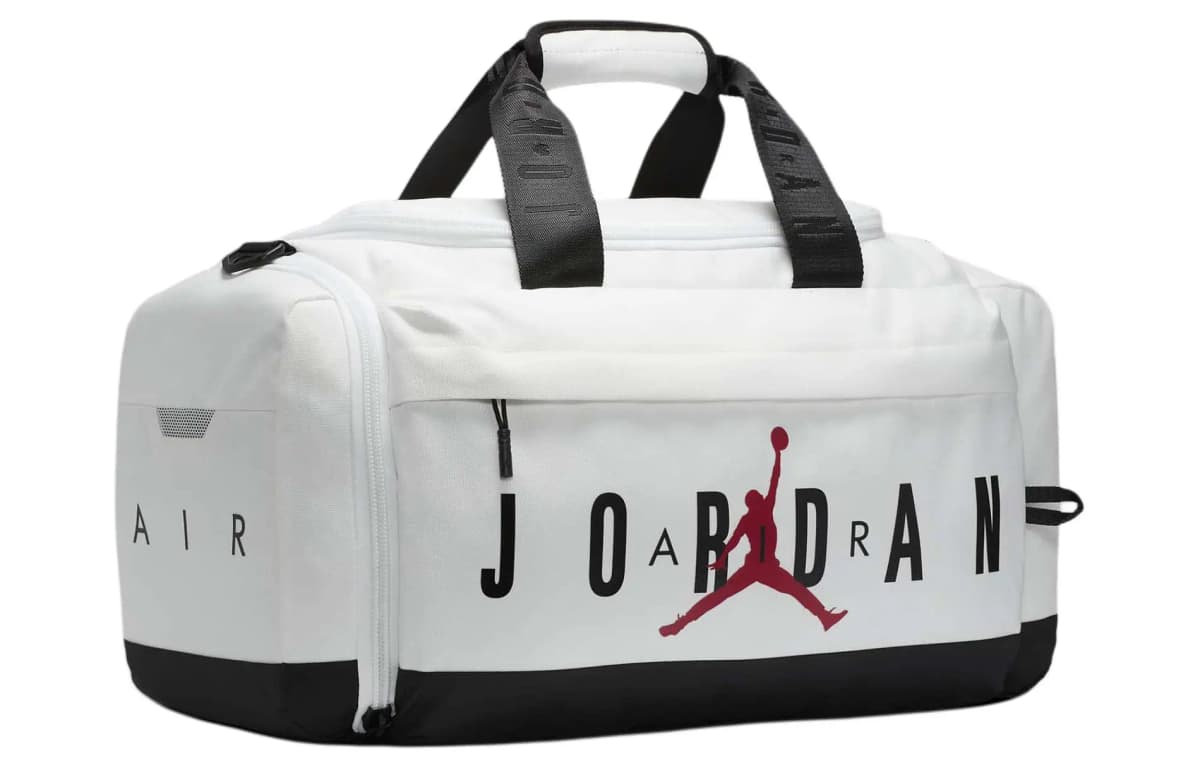 Jordan Polyester Çiyin və Səyahət Çantası Unisex Ağ 2