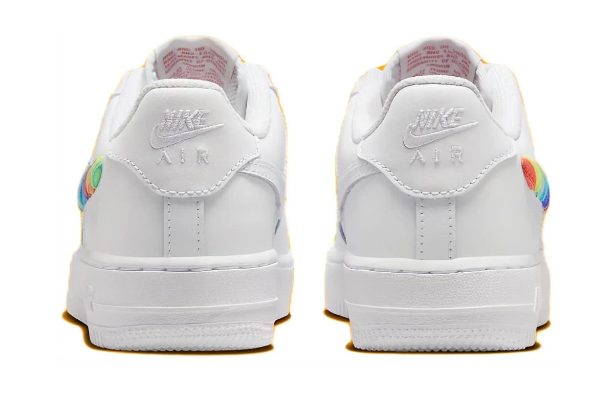 Nike Air Force 1 Low GS Ağ/Göy qurşağı 5
