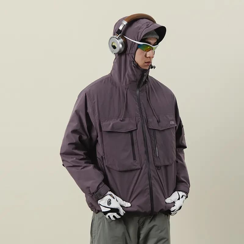 NOTHOMME 800 Fill 90 White Duck Down Outdoor Hard Shell Jacket Heavy Mountain 3-in-1 Unisex 6