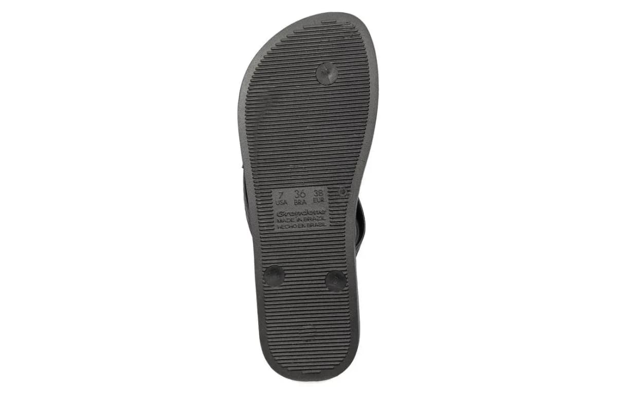 Ipanema Abrasion-Resistant Flip Flops Women's Black 4