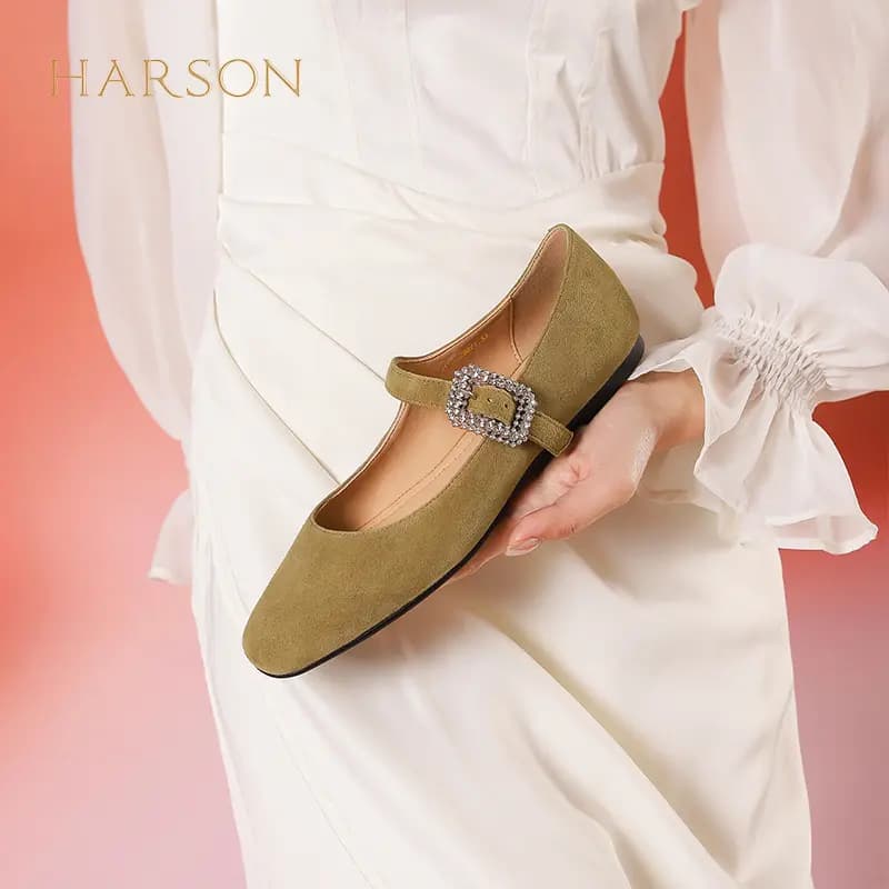 HARSON Qadın Mary Jane Ayaqqabısı 1sm 12