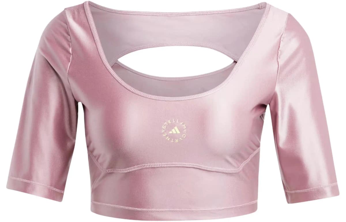 Adidas Loqo Applikasiyalı Crop T-Shirt