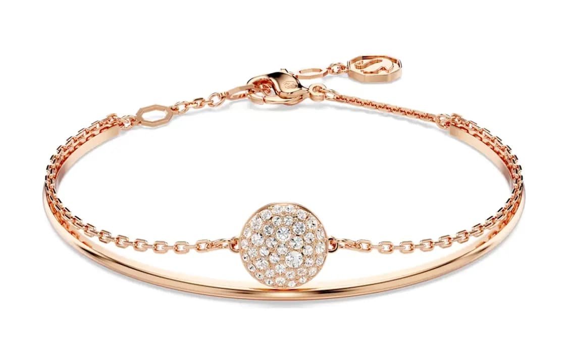 Swarovski Meteora Qadın Qolbağı Qızılı
