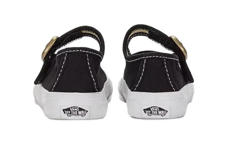 Vans Mary Jane Uşaq Ayaqqabısı Ağ/Qara 4