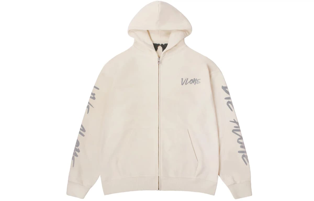VLONE Loose Fit Zip Closure Hoodie Unisex 14