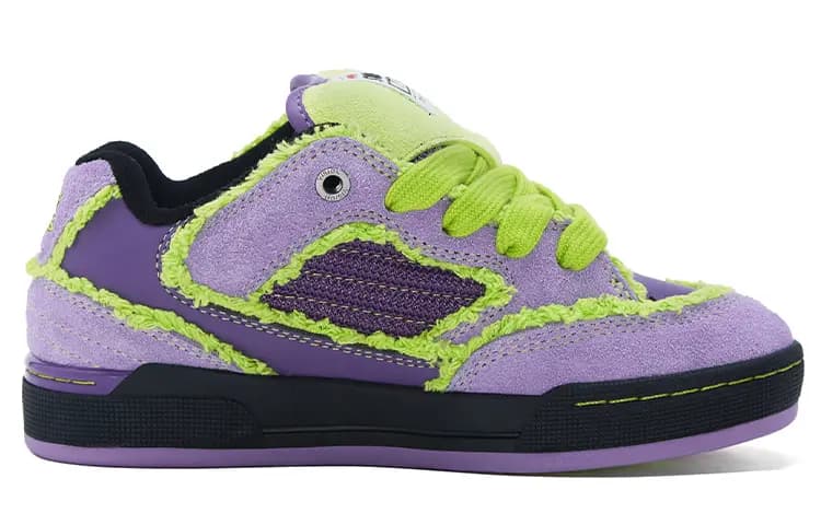 CROSSWAVE x Vision Street Wear Uşaq Skeyt Ayaqqabısı Bənövşəyi 3